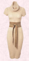 Wallis Autumn/Winter 2006 Camel mohair knit sweater dress �35 